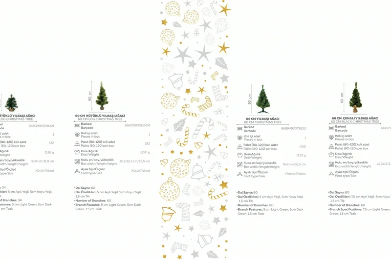 Christmas Trees, Party & Holiday Decorations