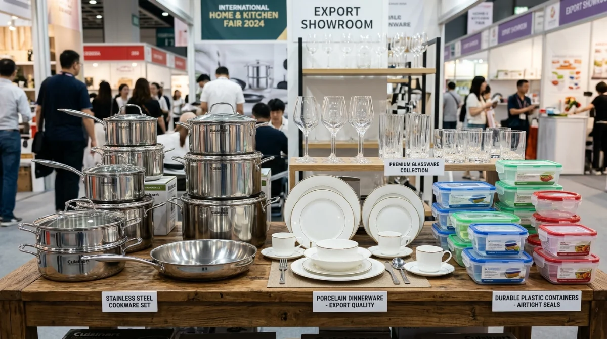 Utensílios de Cozinha, Vidros e Plásticos Domésticos