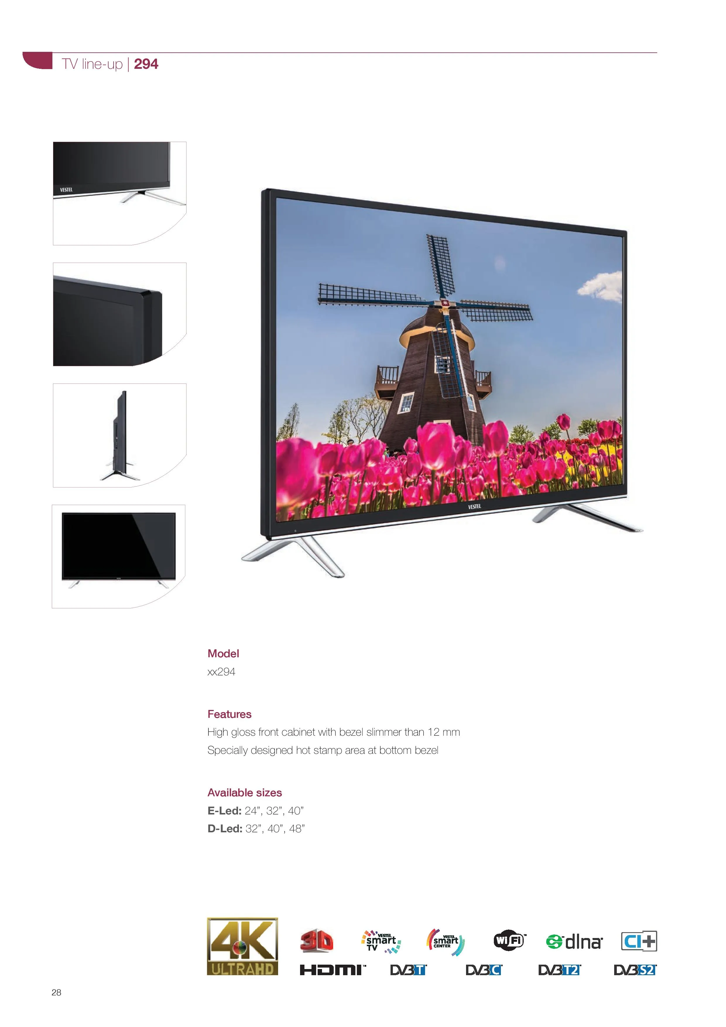 Téléviseur Smart LED Ultra HD 4K — Modèle Export Android TV 110 — Gros Électroménager, Froid & Électronique Grand Public | COIDET & ATC