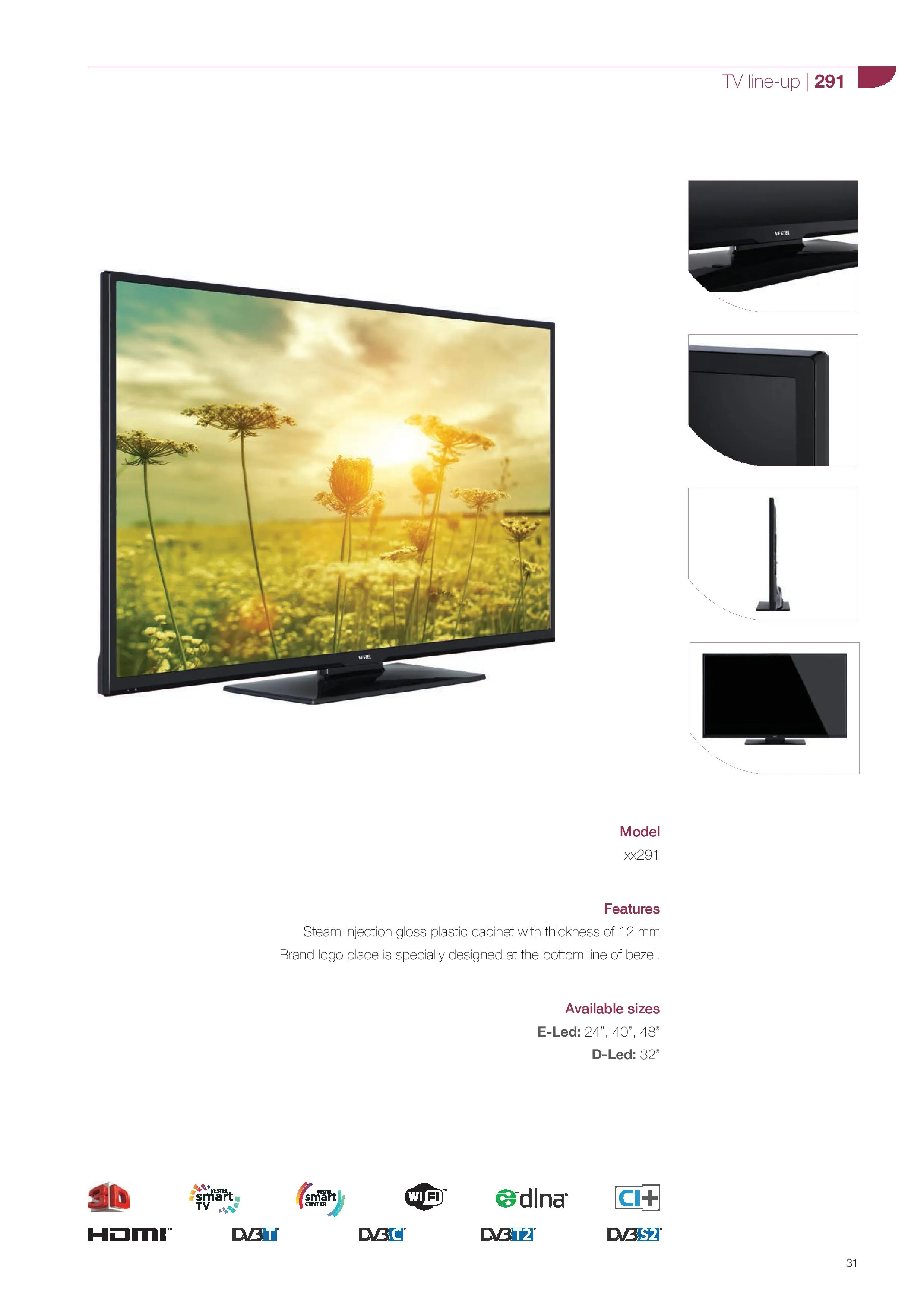 Téléviseur Smart LED Ultra HD 4K — Modèle Export Android TV 258 — Gros Électroménager, Froid & Électronique Grand Public | COIDET & ATC
