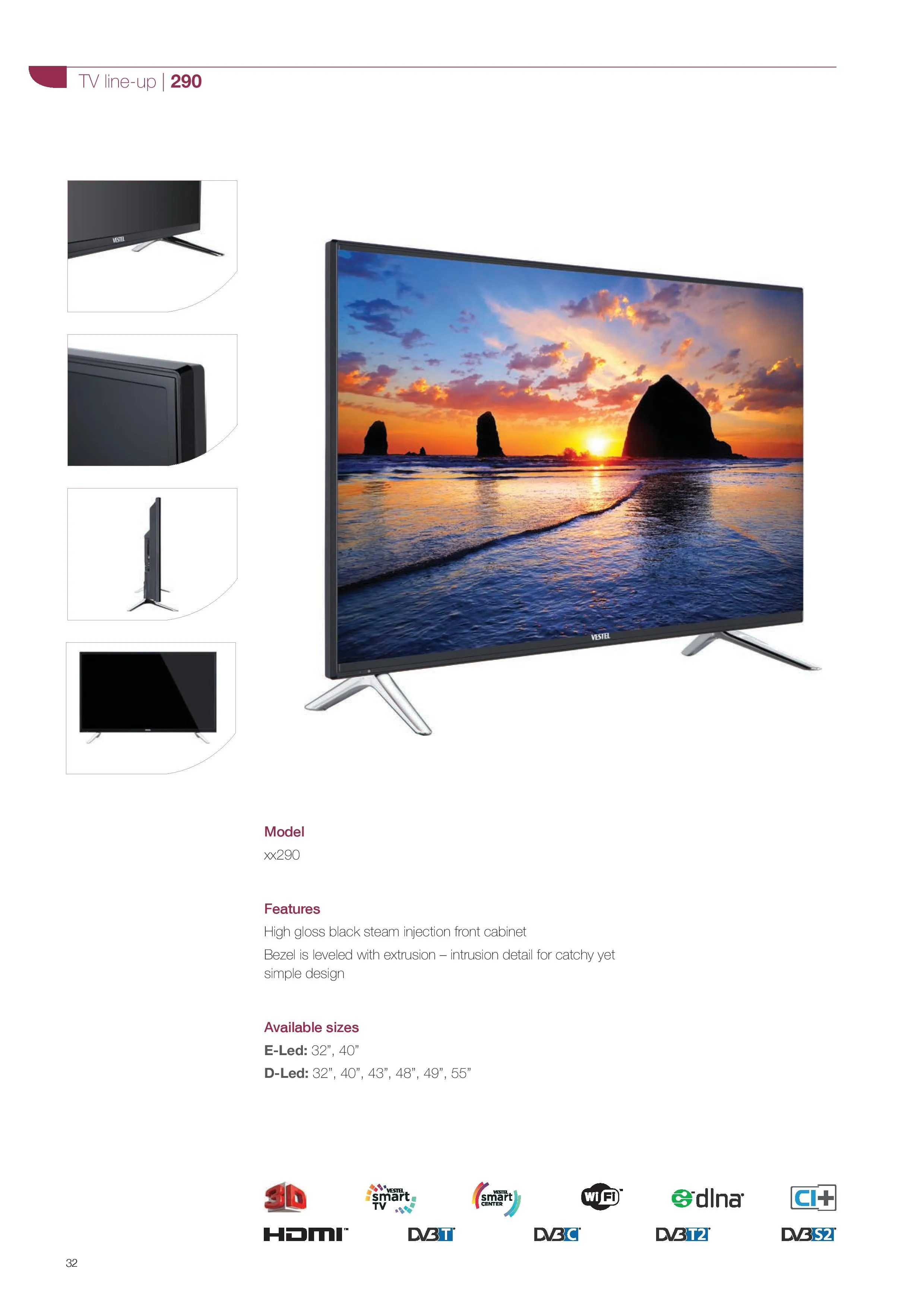 Téléviseur Smart LED Ultra HD 4K — Modèle Export Android TV 87 — Gros Électroménager, Froid & Électronique Grand Public | COIDET & ATC