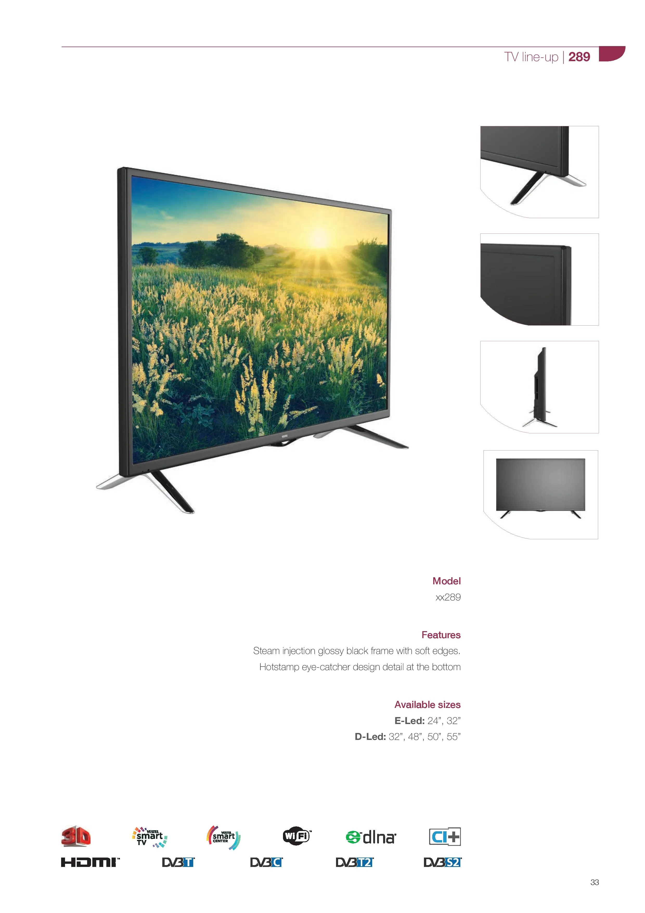 Téléviseur Smart LED Ultra HD 4K — Modèle Export Android TV 146 — Gros Électroménager, Froid & Électronique Grand Public | COIDET & ATC