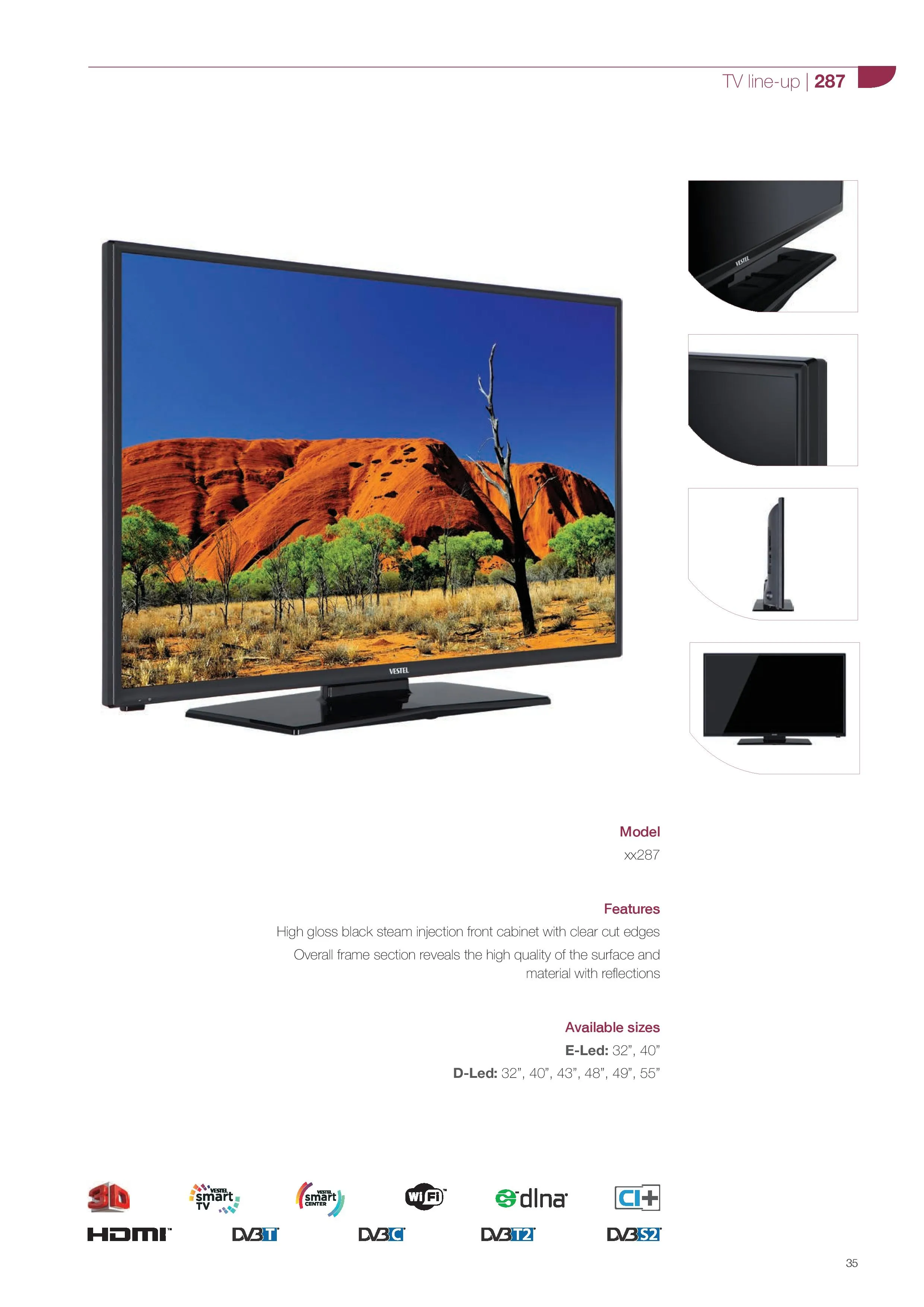 Téléviseur Smart LED Ultra HD 4K — Modèle Export Android TV 190 — Gros Électroménager, Froid & Électronique Grand Public | COIDET & ATC