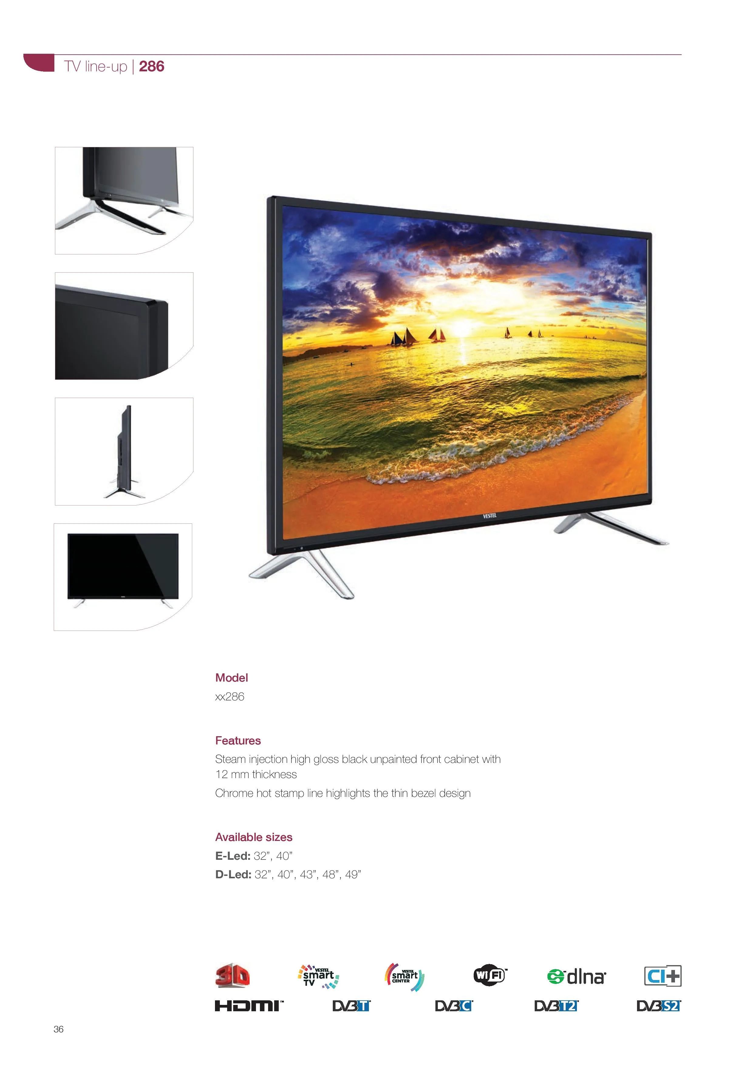 Téléviseur Smart LED Ultra HD 4K — Modèle Export Android TV 206 — Gros Électroménager, Froid & Électronique Grand Public | COIDET & ATC