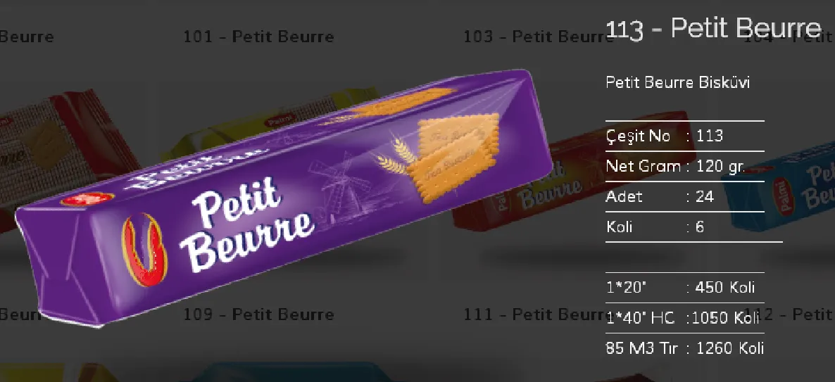 Bolachas & Wafers Cobertos com Chocolate Palmiye Modelo 93 — Alimentos, Leguminosas e Bens de Grande Consumo | COIDET & ATC
