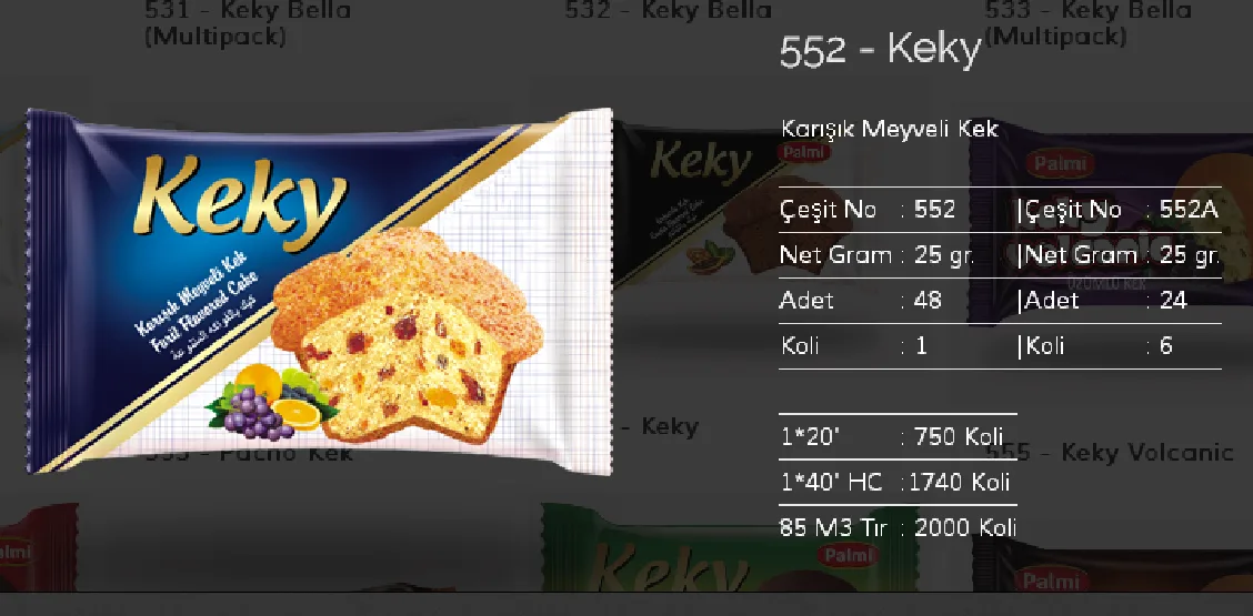 Bolachas & Wafers Cobertos com Chocolate Palmiye Modelo 10 — Alimentos, Leguminosas e Bens de Grande Consumo | COIDET & ATC