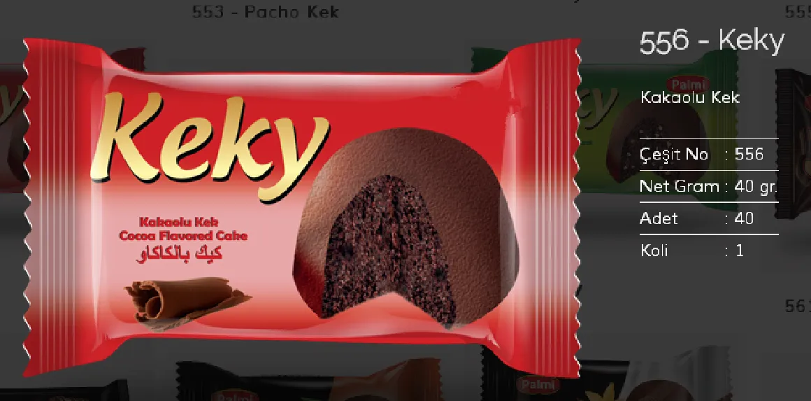 Bolachas & Wafers Cobertos com Chocolate Palmiye Modelo 137 — Alimentos, Leguminosas e Bens de Grande Consumo | COIDET & ATC