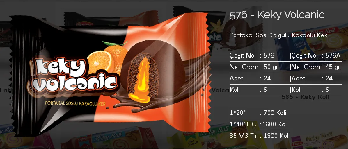 Bolachas & Wafers Cobertos com Chocolate Palmiye Modelo 13 — Alimentos, Leguminosas e Bens de Grande Consumo | COIDET & ATC