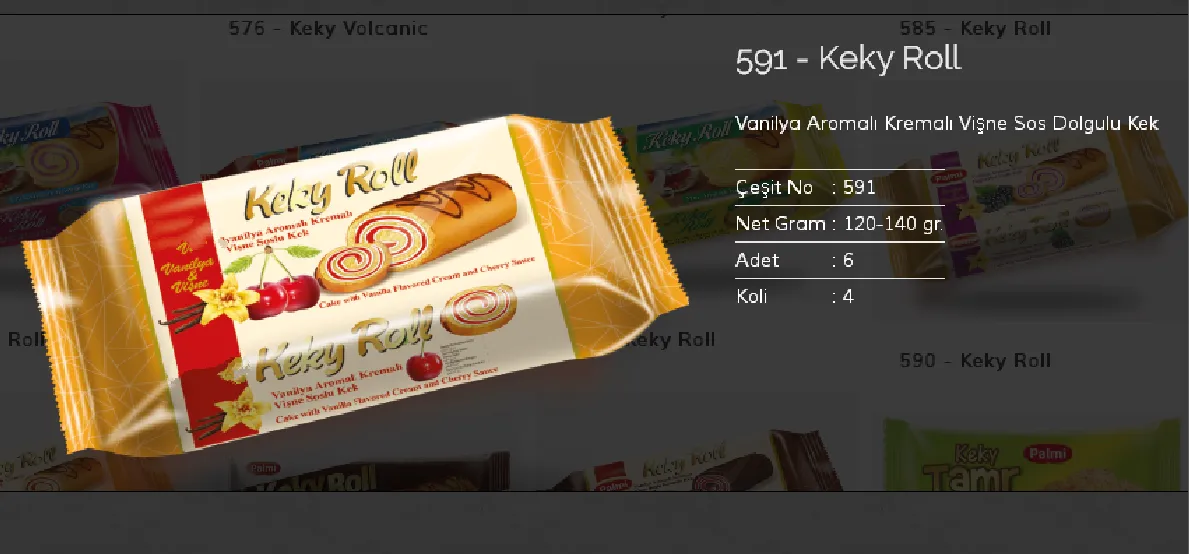 Bolachas & Wafers Cobertos com Chocolate Palmiye Modelo 27 — Alimentos, Leguminosas e Bens de Grande Consumo | COIDET & ATC