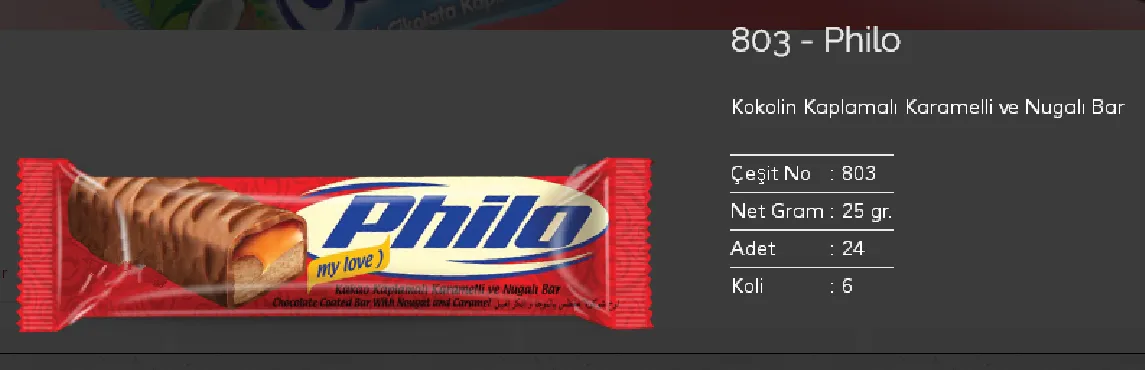 Bolachas & Wafers Cobertos com Chocolate Palmiye Modelo 138 — Alimentos, Leguminosas e Bens de Grande Consumo | COIDET & ATC