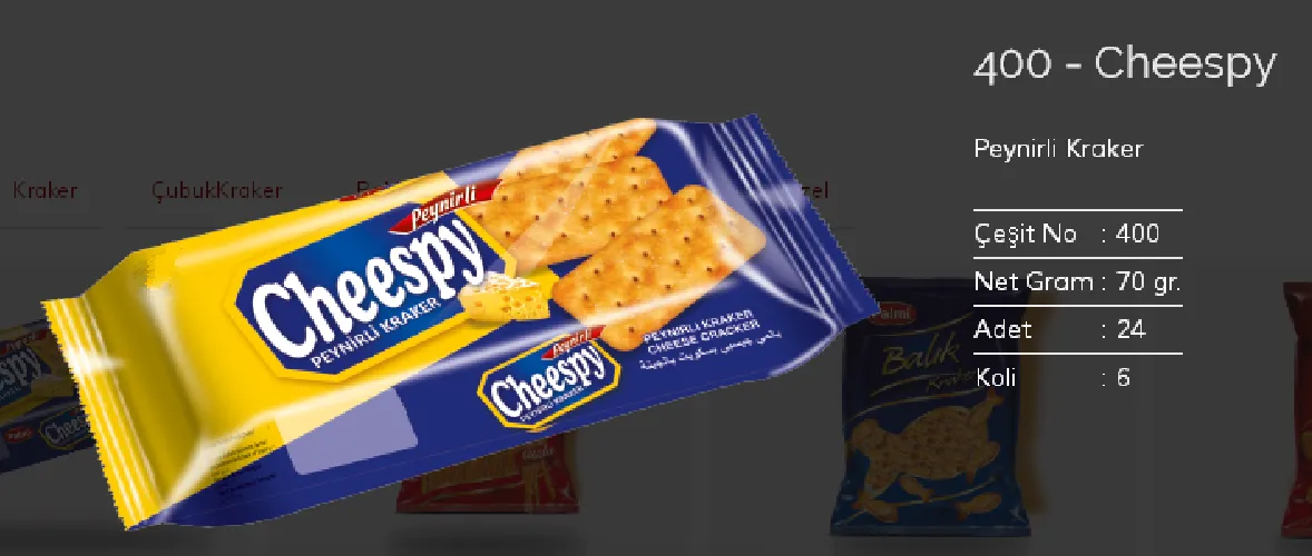 Bolachas & Wafers Cobertos com Chocolate Palmiye Modelo 50 — Alimentos, Leguminosas e Bens de Grande Consumo | COIDET & ATC