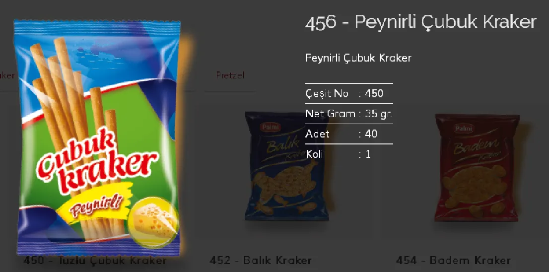 Bolachas & Wafers Cobertos com Chocolate Palmiye Modelo 115 — Alimentos, Leguminosas e Bens de Grande Consumo | COIDET & ATC