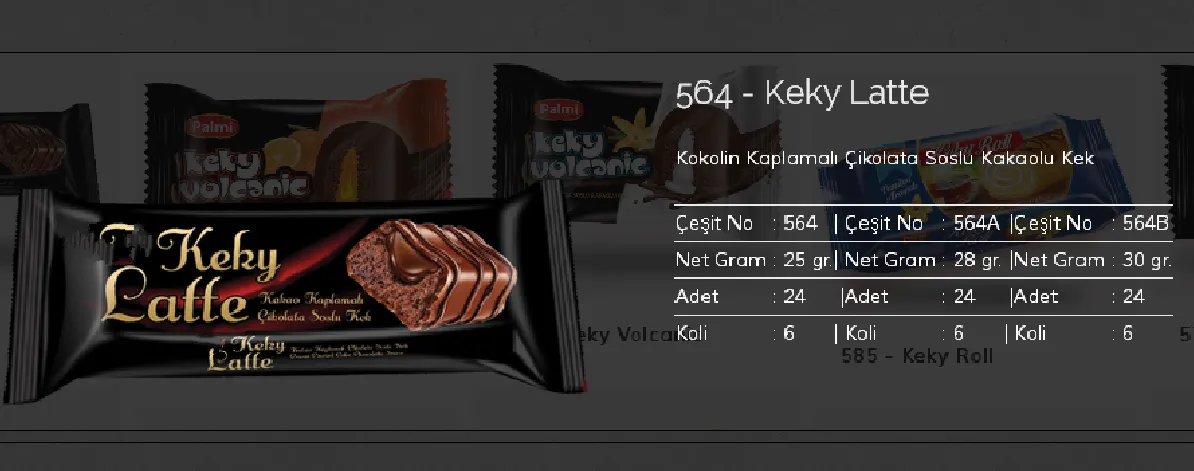 Bolachas & Wafers Cobertos com Chocolate Palmiye Modelo 79 — Alimentos, Leguminosas e Bens de Grande Consumo | COIDET & ATC