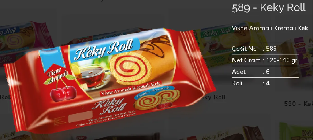 Bolachas & Wafers Cobertos com Chocolate Palmiye Modelo 142 — Alimentos, Leguminosas e Bens de Grande Consumo | COIDET & ATC