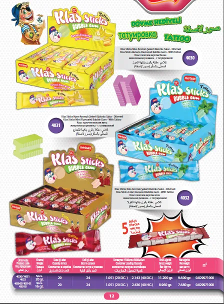 Série de Bolachas Recheadas com Creme & Wafers de Exportação Mert Modelo 11 — Alimentos, Leguminosas e Bens de Grande Consumo | COIDET & ATC