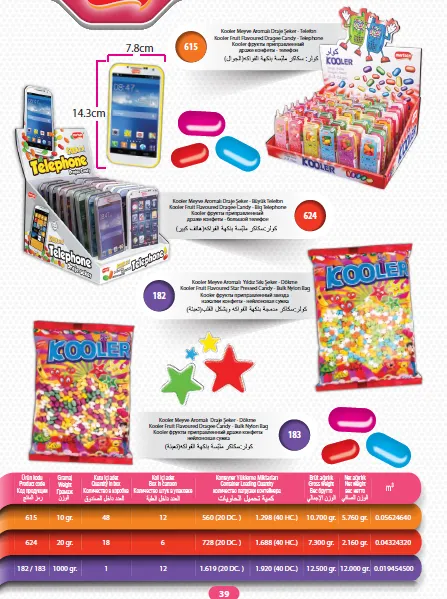 Série de Bolachas Recheadas com Creme & Wafers de Exportação Mert Modelo 54 — Alimentos, Leguminosas e Bens de Grande Consumo | COIDET & ATC