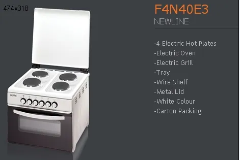 Cuisinière Solo à Gaz 4 Feux avec Gril (GPL/Gaz Naturel) Modèle 67 — Gros Électroménager, Froid & Électronique Grand Public | COIDET & ATC