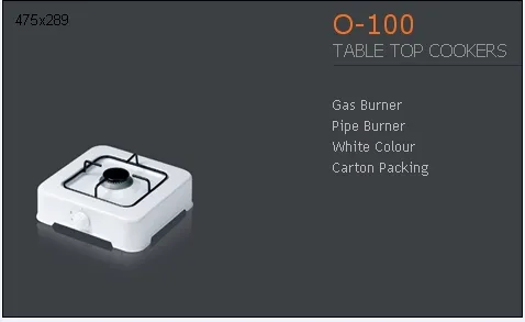 Cuisinière Solo à Gaz 4 Feux avec Gril (GPL/Gaz Naturel) Modèle 172 — Gros Électroménager, Froid & Électronique Grand Public | COIDET & ATC