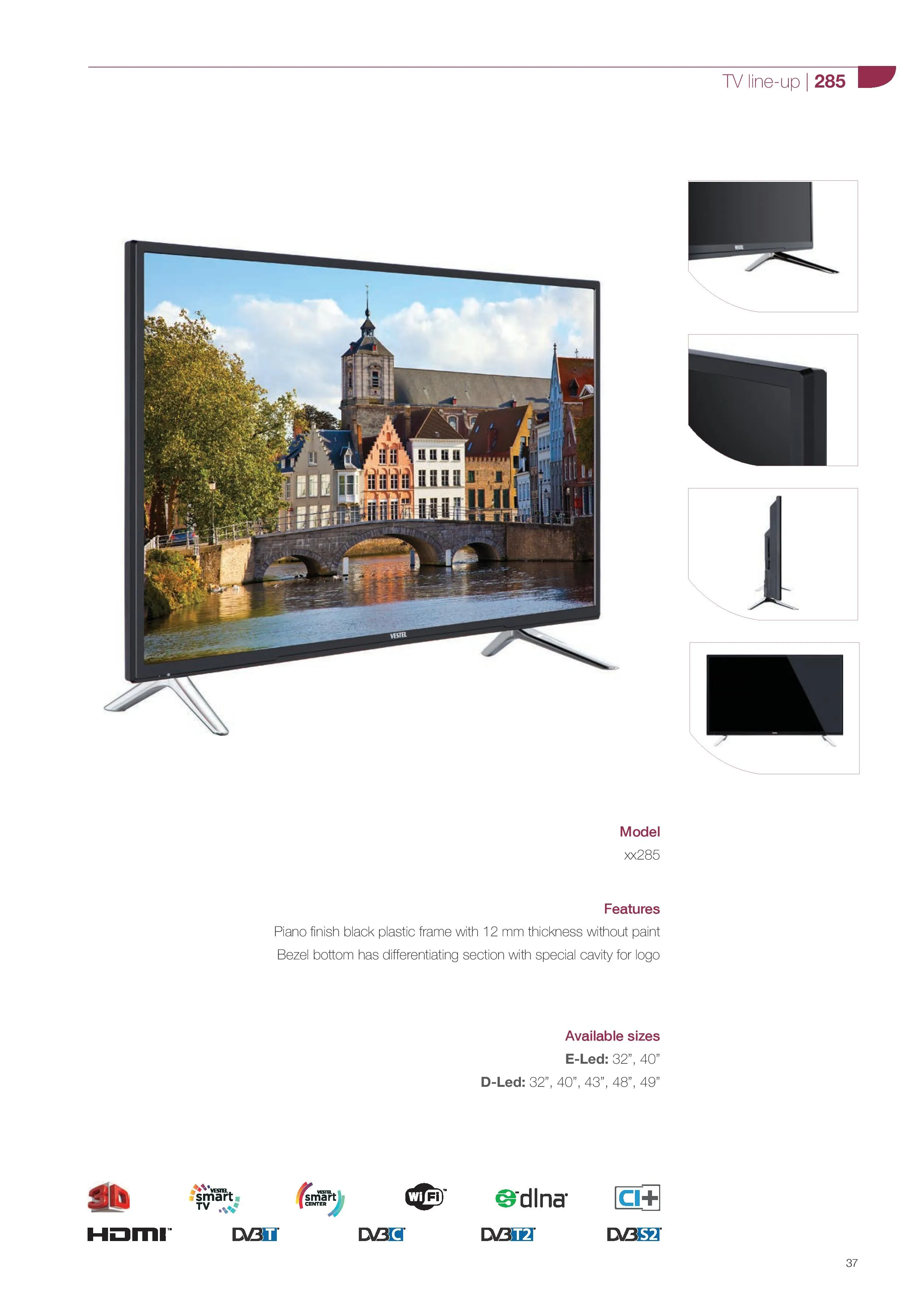 Téléviseur Smart LED Ultra HD 4K — Modèle Export Android TV 59 — Gros Électroménager, Froid & Électronique Grand Public | COIDET & ATC