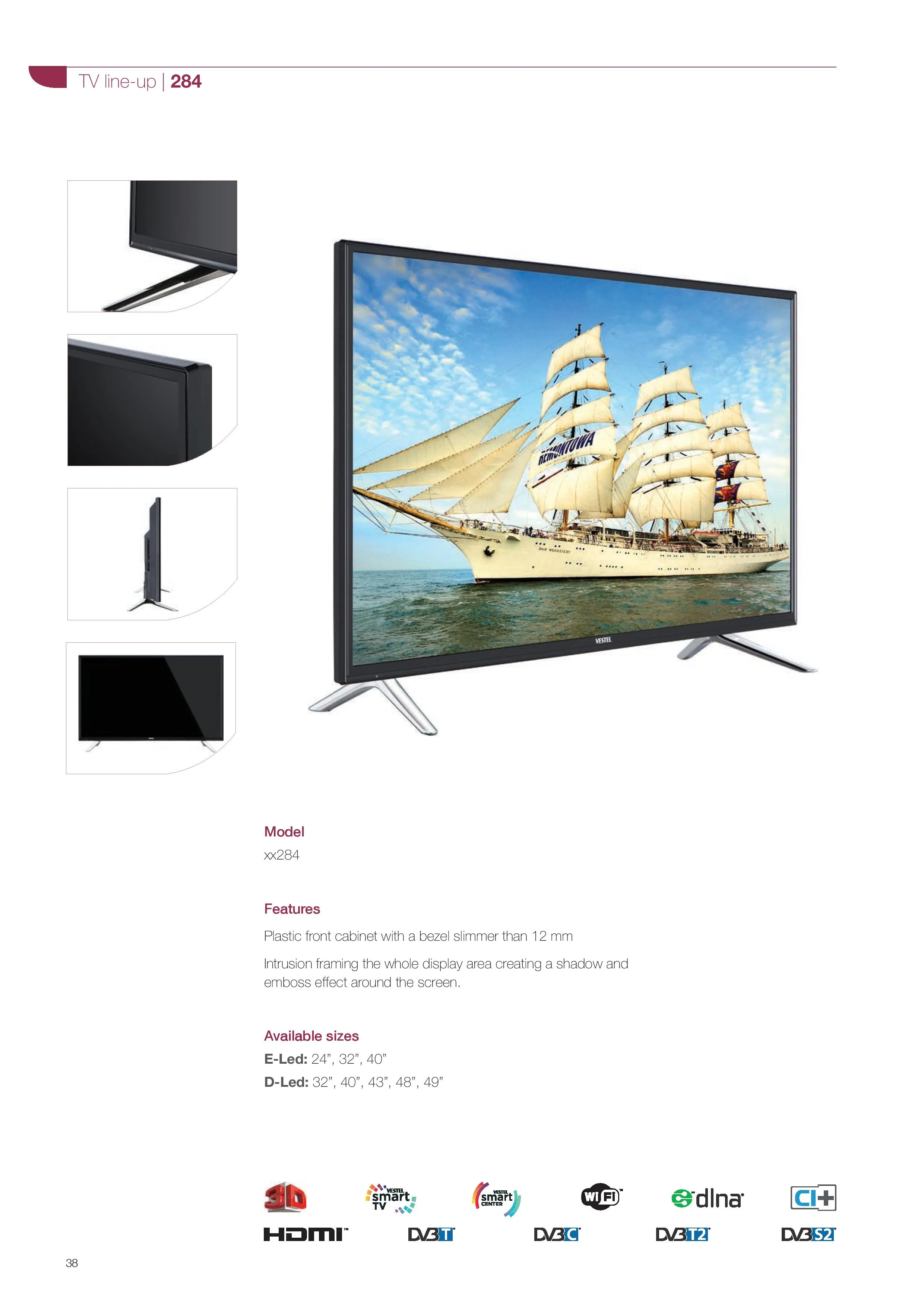 Téléviseur Smart LED Ultra HD 4K — Modèle Export Android TV 118 — Gros Électroménager, Froid & Électronique Grand Public | COIDET & ATC