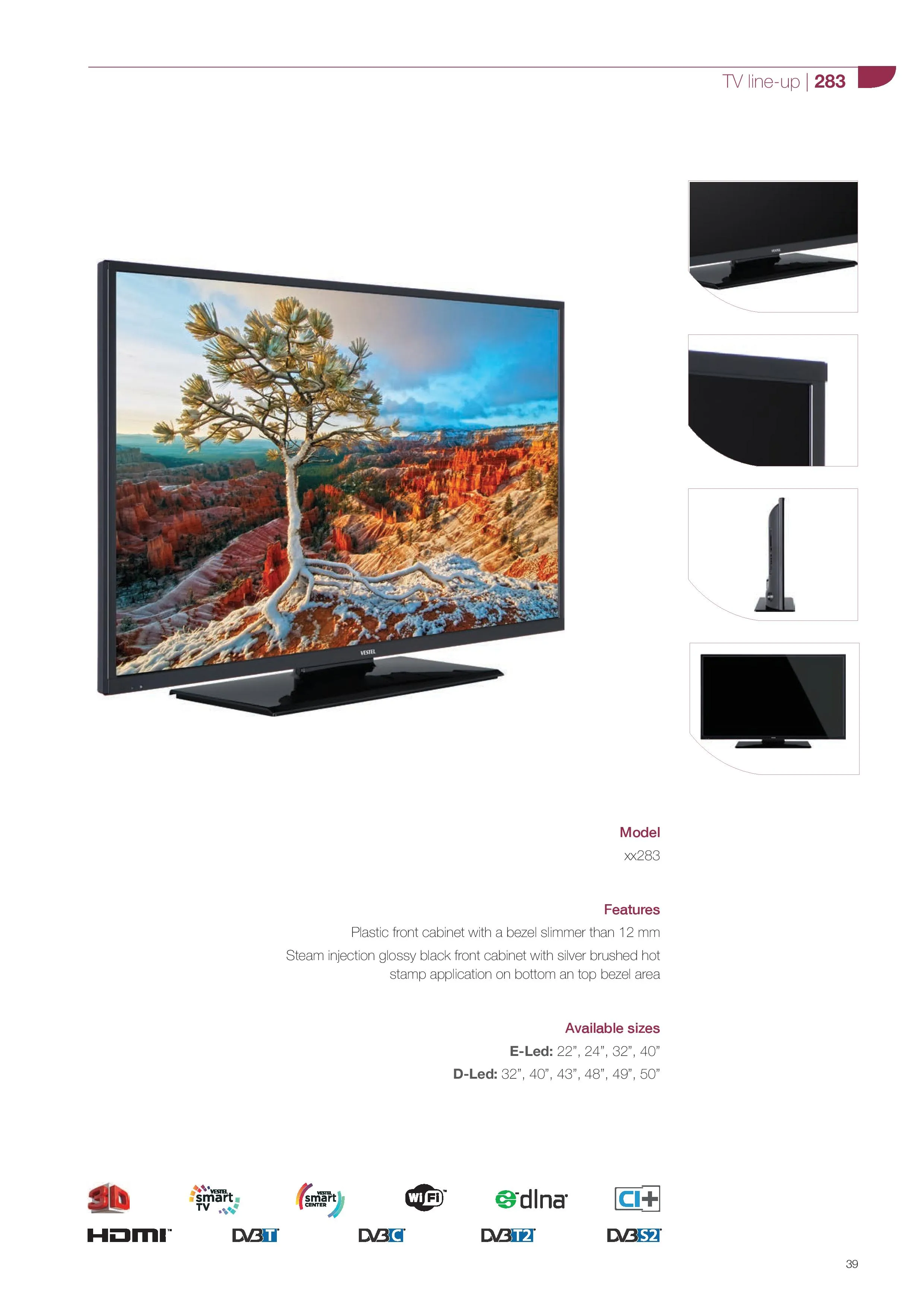 Téléviseur Smart LED Ultra HD 4K — Modèle Export Android TV 196 — Gros Électroménager, Froid & Électronique Grand Public | COIDET & ATC