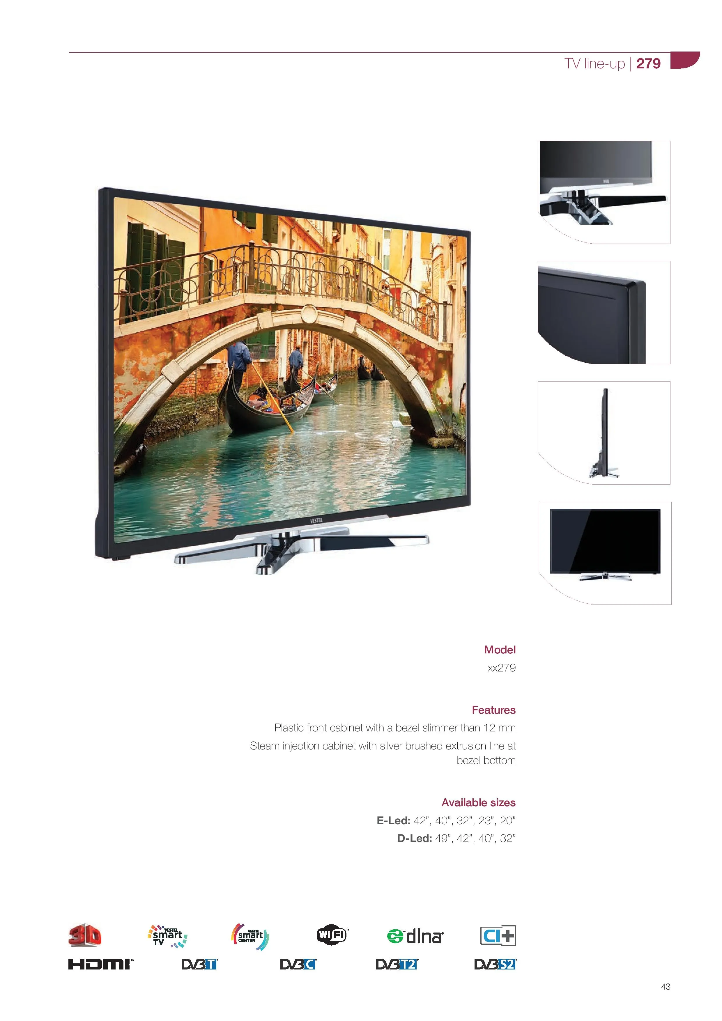 Téléviseur Smart LED Ultra HD 4K — Modèle Export Android TV 82 — Gros Électroménager, Froid & Électronique Grand Public | COIDET & ATC