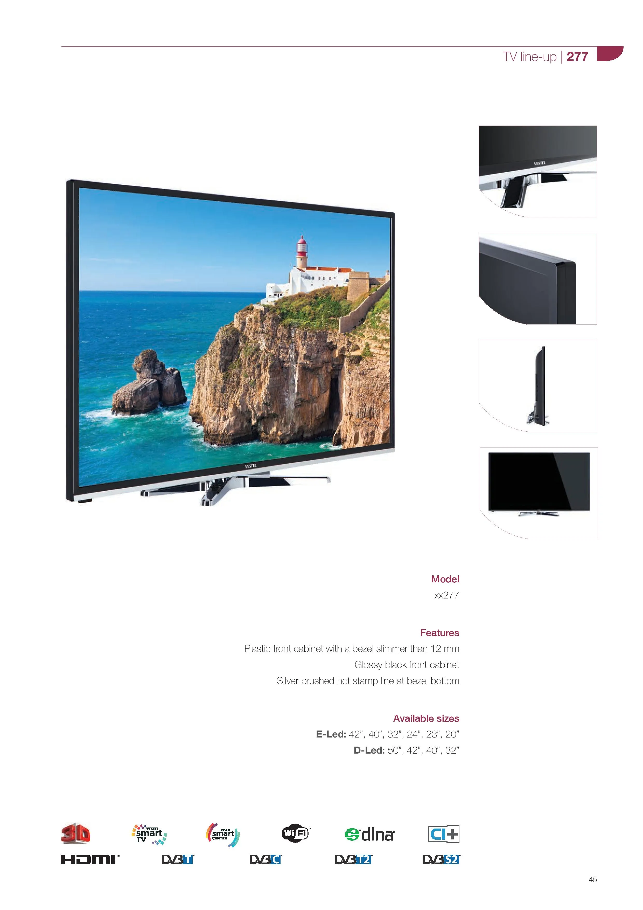 Téléviseur Smart LED Ultra HD 4K — Modèle Export Android TV 249 — Gros Électroménager, Froid & Électronique Grand Public | COIDET & ATC