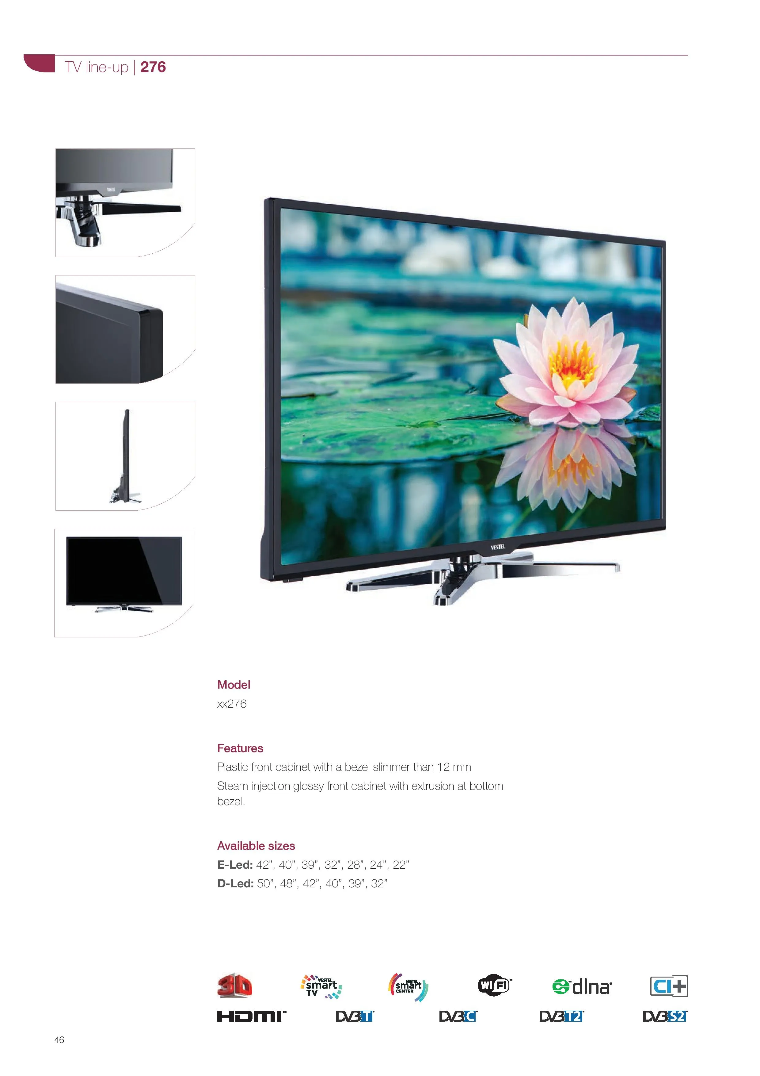Téléviseur Smart LED Ultra HD 4K — Modèle Export Android TV 222 — Gros Électroménager, Froid & Électronique Grand Public | COIDET & ATC