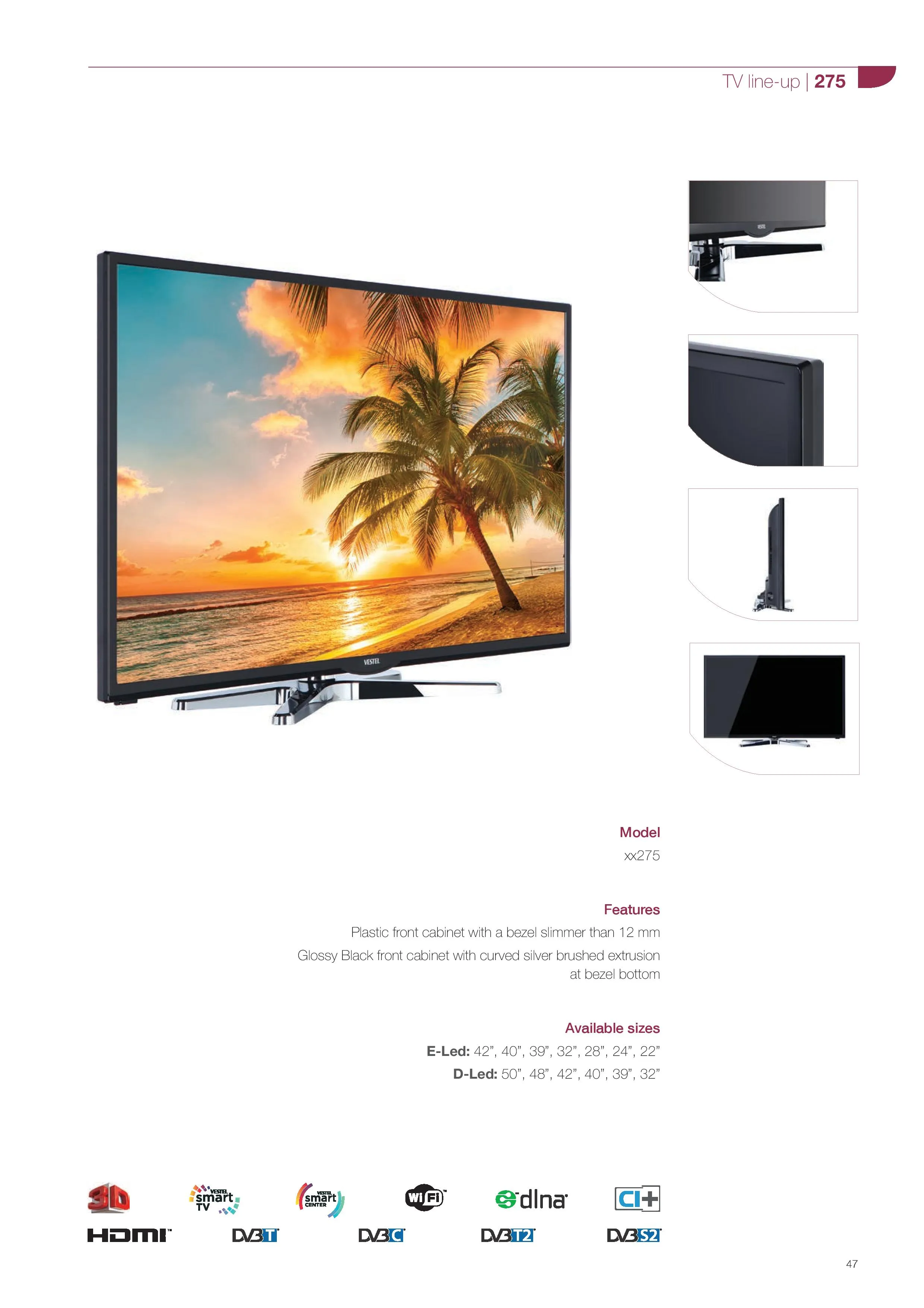 Téléviseur Smart LED Ultra HD 4K — Modèle Export Android TV 157 — Gros Électroménager, Froid & Électronique Grand Public | COIDET & ATC