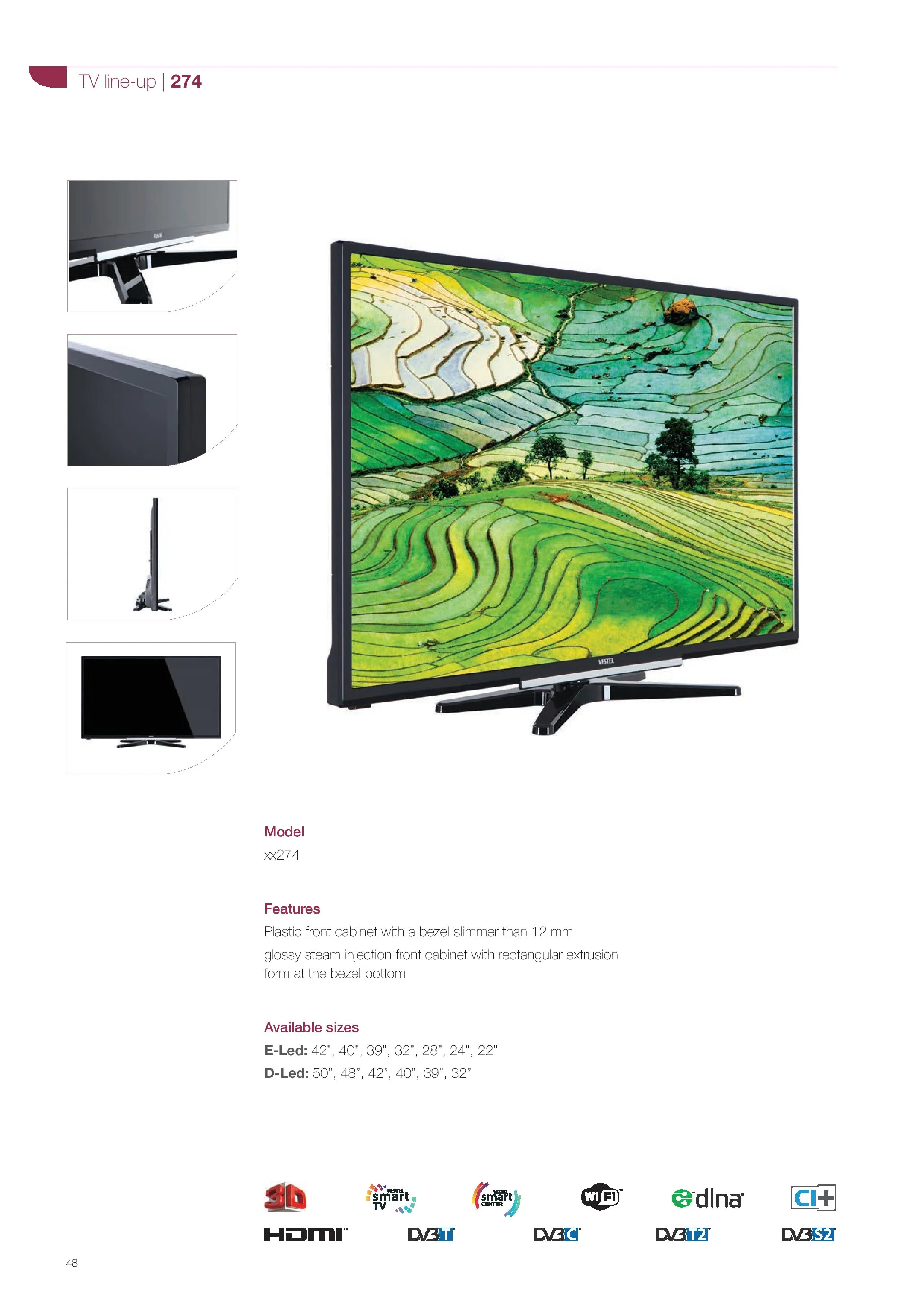 Téléviseur Smart LED Ultra HD 4K — Modèle Export Android TV 10 — Gros Électroménager, Froid & Électronique Grand Public | COIDET & ATC