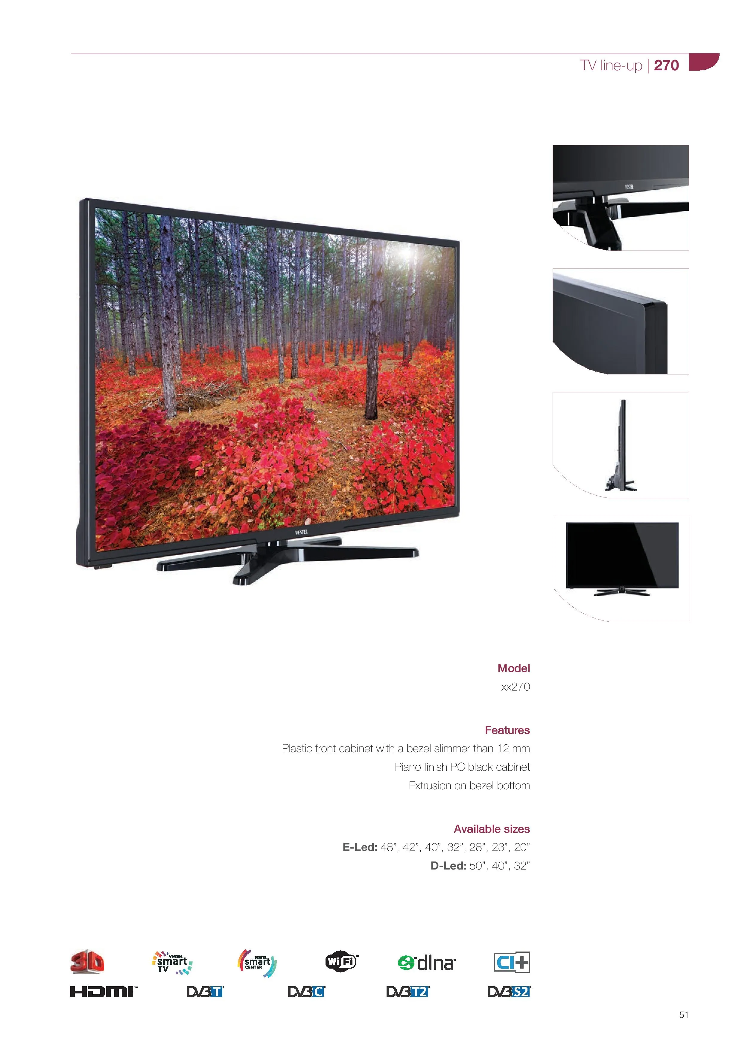 Téléviseur Smart LED Ultra HD 4K — Modèle Export Android TV 131 — Gros Électroménager, Froid & Électronique Grand Public | COIDET & ATC