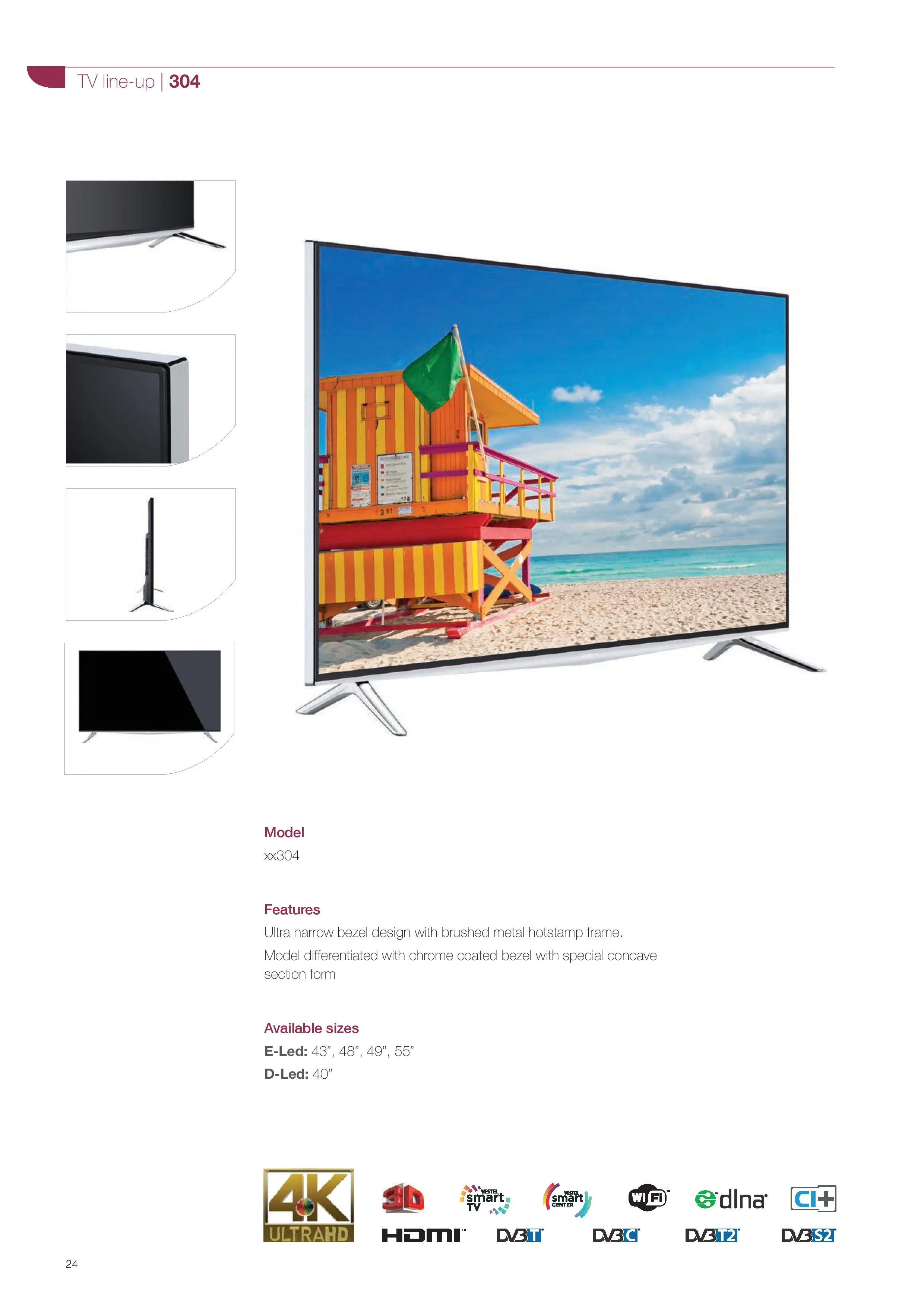 Téléviseur Smart LED Ultra HD 4K — Modèle Export Android TV 202 — Gros Électroménager, Froid & Électronique Grand Public | COIDET & ATC