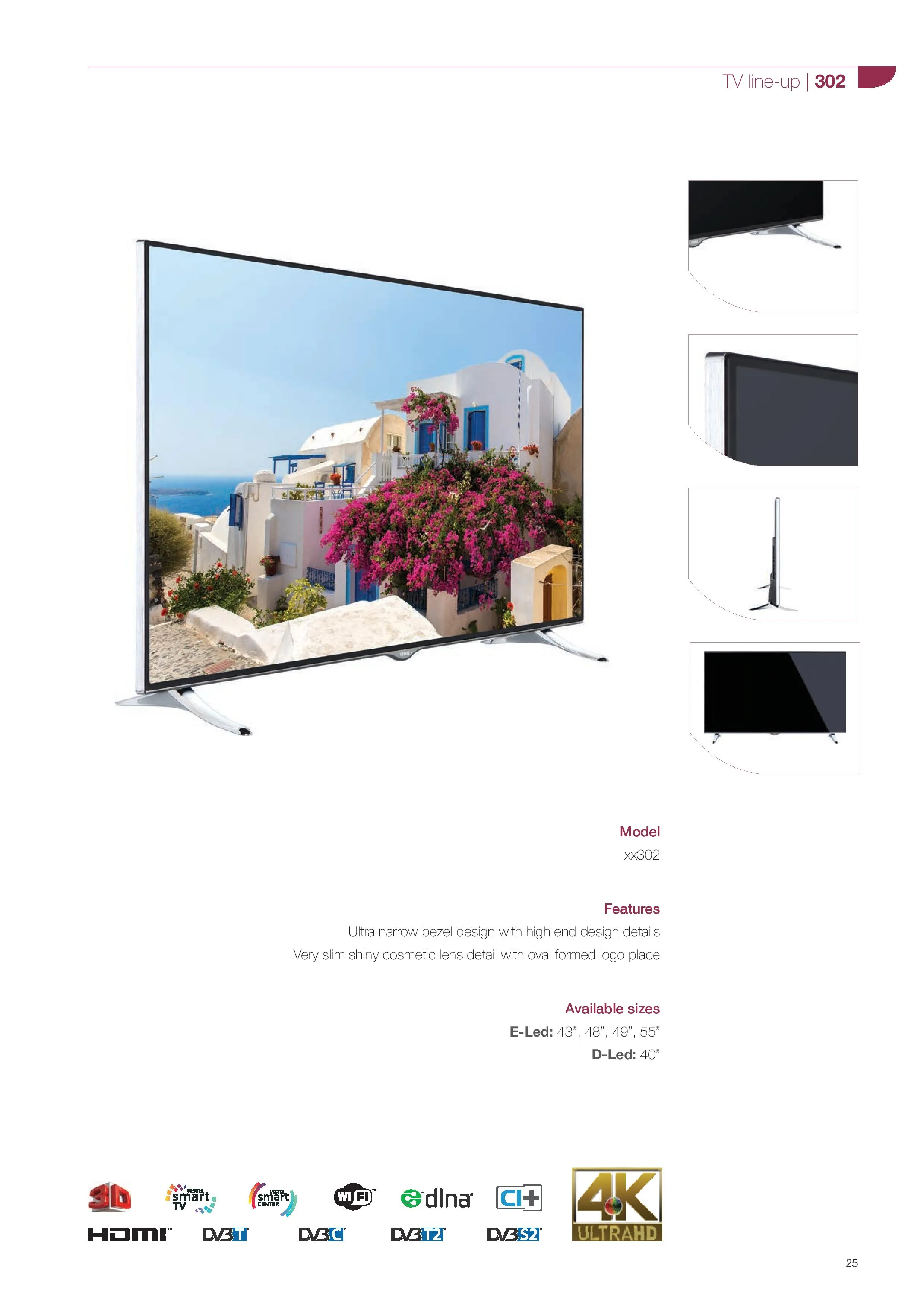 Téléviseur Smart LED Ultra HD 4K — Modèle Export Android TV 260 — Gros Électroménager, Froid & Électronique Grand Public | COIDET & ATC