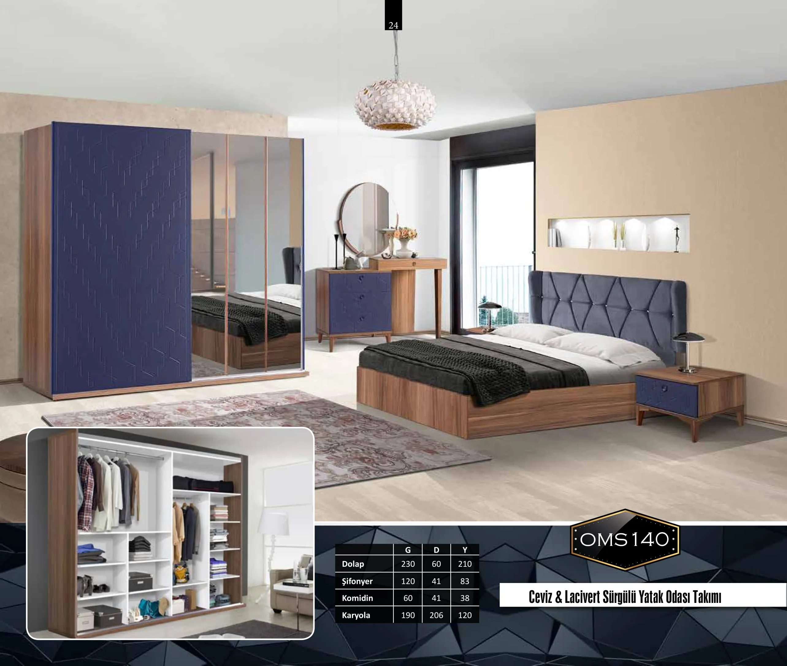 İnegöl Ahşap Mobilya Koleksiyonu Model 024 (FOB/CIF) — Mobilya, Yatak Odası, Koltuk Takımları & Halı | COIDET & ATC