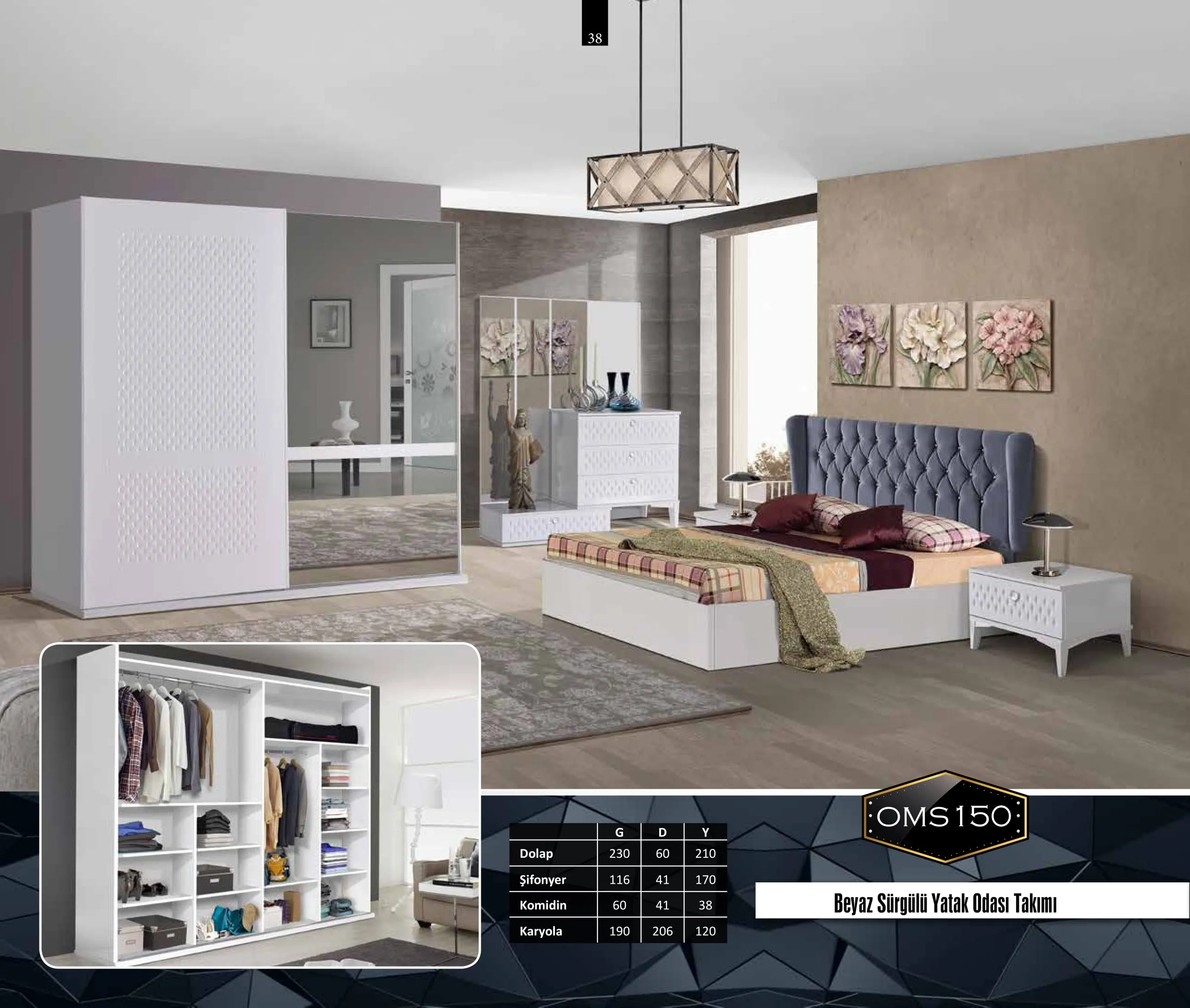 İnegöl Ahşap Mobilya Koleksiyonu Model 038 (FOB/CIF) — Mobilya, Yatak Odası, Koltuk Takımları & Halı | COIDET & ATC
