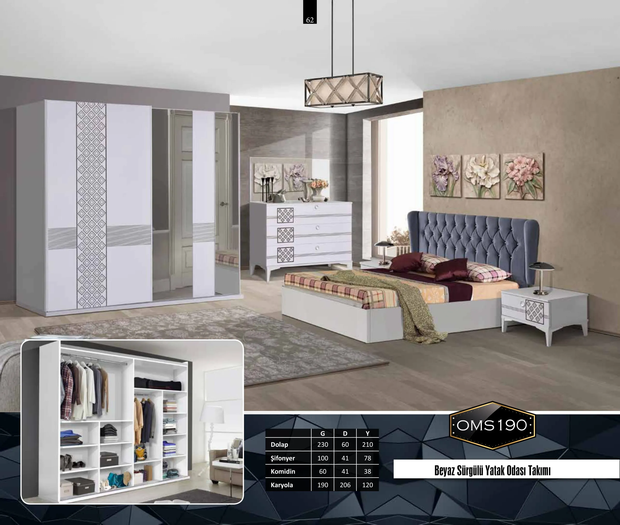 İnegöl Ahşap Mobilya Koleksiyonu Model 062 (FOB/CIF) — Mobilya, Yatak Odası, Koltuk Takımları & Halı | COIDET & ATC