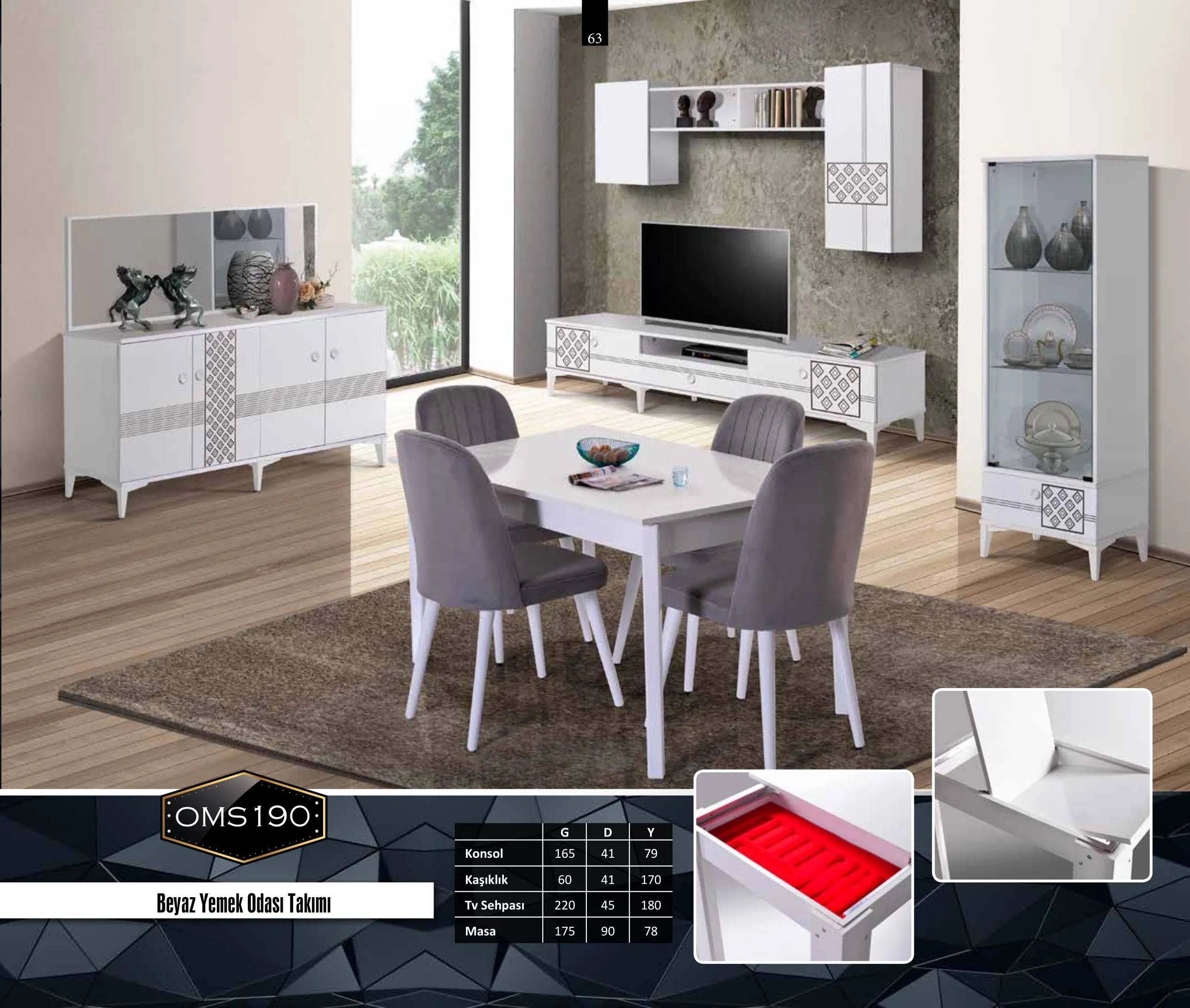 İnegöl Ahşap Mobilya Koleksiyonu Model 063 (FOB/CIF) — Mobilya, Yatak Odası, Koltuk Takımları & Halı | COIDET & ATC