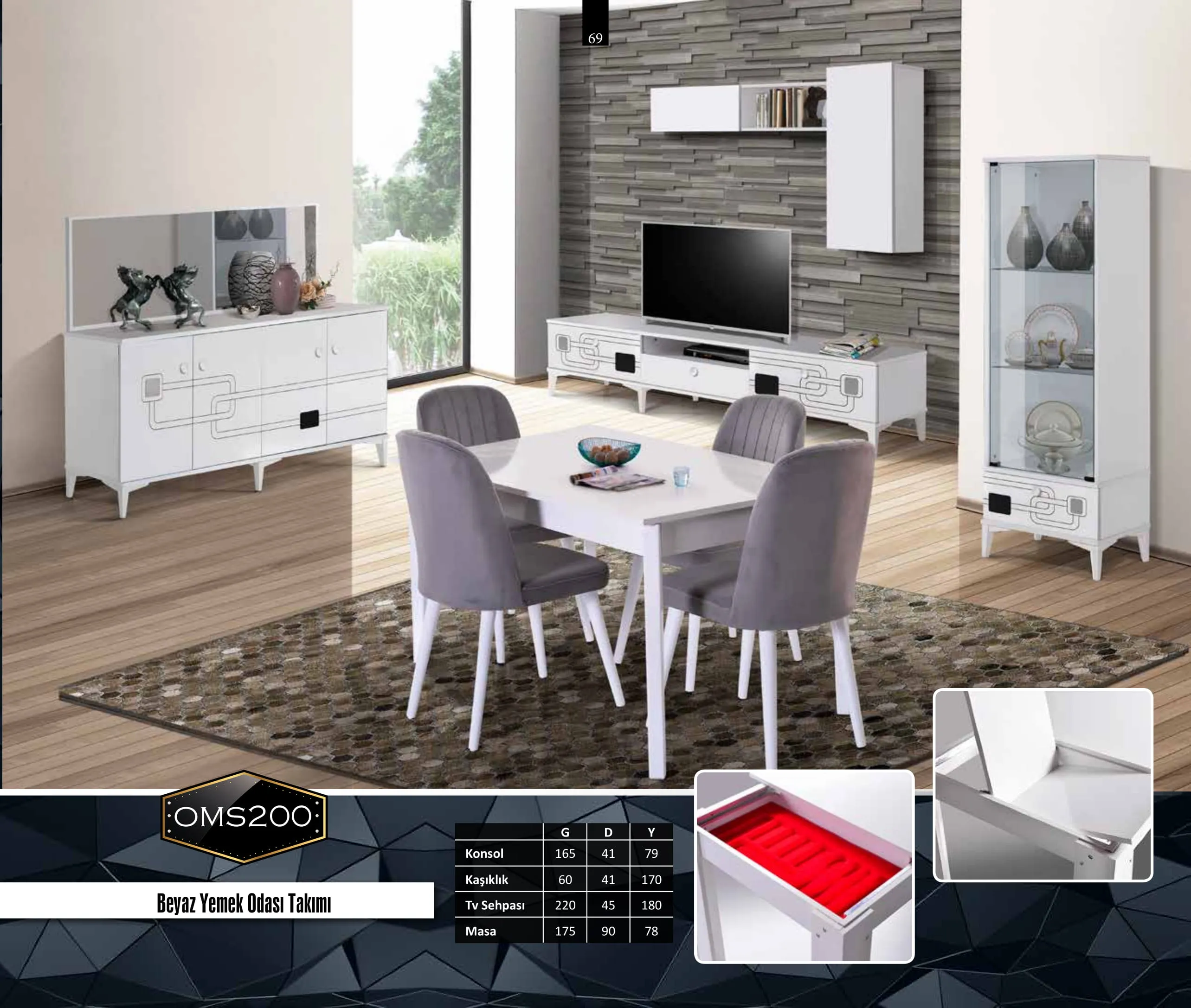 İnegöl Ahşap Mobilya Koleksiyonu Model 069 (FOB/CIF) — Mobilya, Yatak Odası, Koltuk Takımları & Halı | COIDET & ATC
