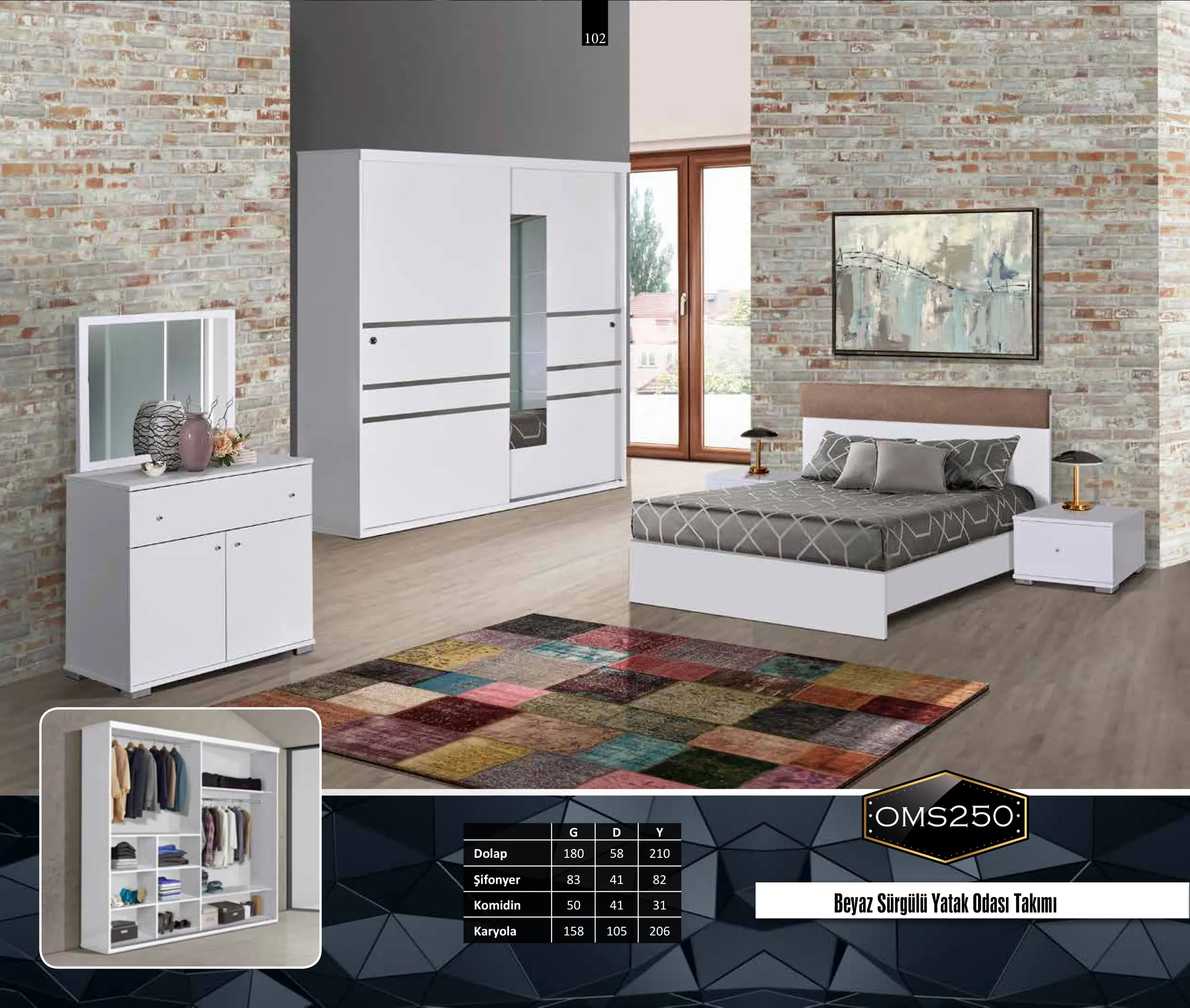 İnegöl Ahşap Mobilya Koleksiyonu Model 102 (FOB/CIF) — Mobilya, Yatak Odası, Koltuk Takımları & Halı | COIDET & ATC