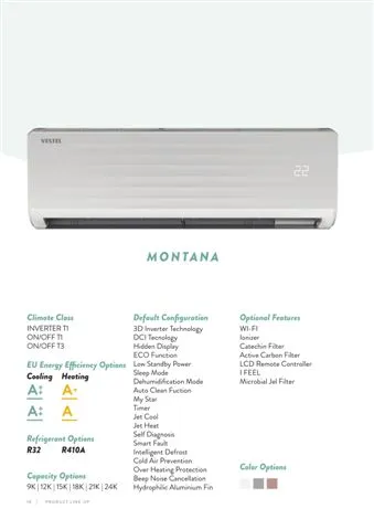 Climatiseur Mural Split Inverter (Chaud/Froid) Modèle 22 — Gros Électroménager, Froid & Électronique Grand Public | COIDET & ATC