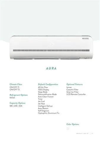 Climatiseur Mural Split Inverter (Chaud/Froid) Modèle 23 — Gros Électroménager, Froid & Électronique Grand Public | COIDET & ATC