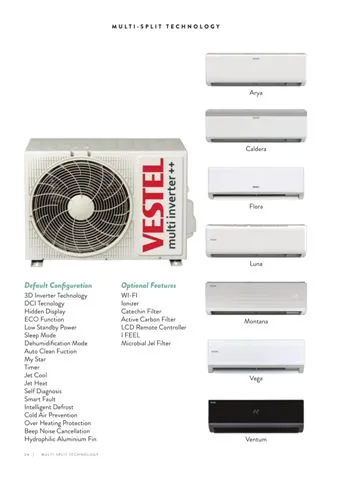 Climatiseur Mural Split Inverter (Chaud/Froid) Modèle 7 — Gros Électroménager, Froid & Électronique Grand Public | COIDET & ATC