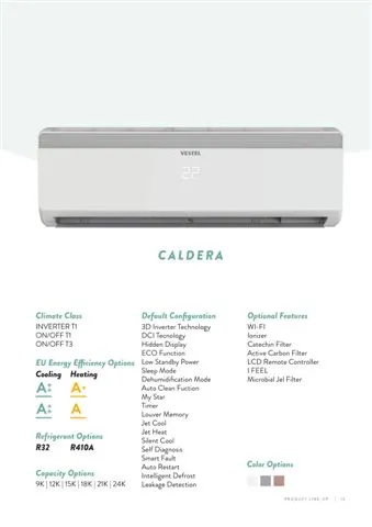 Climatiseur Mural Split Inverter (Chaud/Froid) Modèle 14 — Gros Électroménager, Froid & Électronique Grand Public | COIDET & ATC
