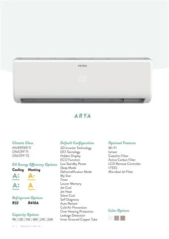 Climatiseur Mural Split Inverter (Chaud/Froid) Modèle 25 — Gros Électroménager, Froid & Électronique Grand Public | COIDET & ATC