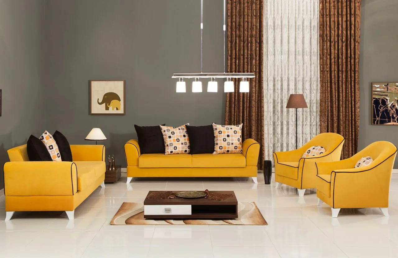 Alyans Modern Chester Koltuk Takımı (3+3+1+1) Modeli 2 — İnegöl İhracat — Mobilya, Yatak Odası, Koltuk Takımları & Halı | COIDET & ATC