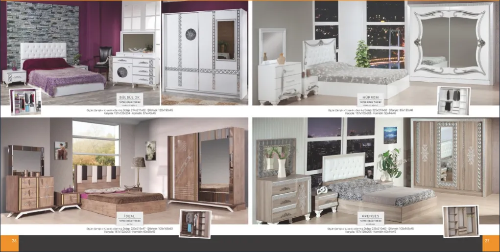 İnegöl & Kayseri Lüks Mobilya Koleksiyonu Model 64 — Mobilya, Yatak Odası, Koltuk Takımları & Halı | COIDET & ATC