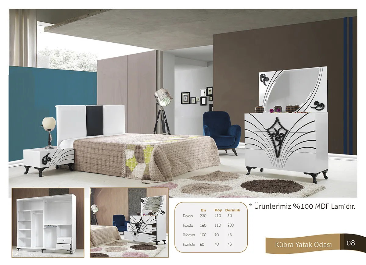 İnegöl & Kayseri Lüks Mobilya Koleksiyonu Model 97 — Mobilya, Yatak Odası, Koltuk Takımları & Halı | COIDET & ATC