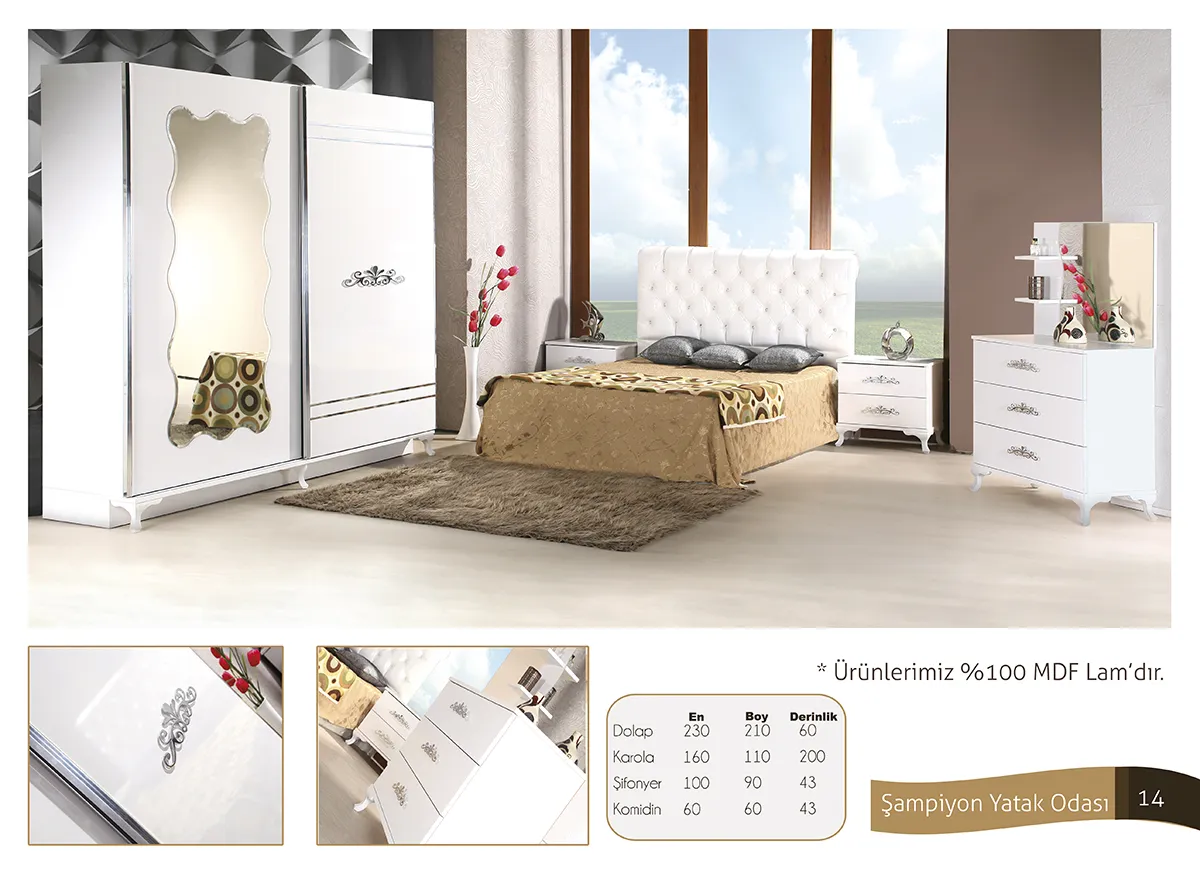 İnegöl & Kayseri Lüks Mobilya Koleksiyonu Model 68 — Mobilya, Yatak Odası, Koltuk Takımları & Halı | COIDET & ATC