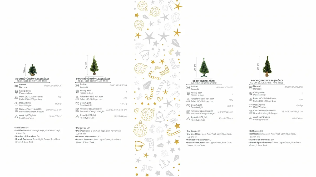 Christmas, Holiday & Party Celebration Decoration Model 2 — Christmas Trees, Party & Holiday Decorations | COIDET
