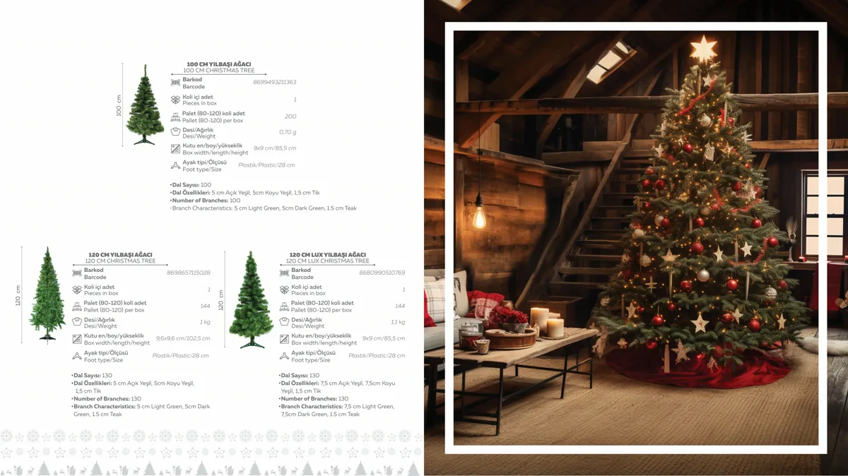 Christmas, Holiday & Party Celebration Decoration Model 4 — Christmas Trees, Party & Holiday Decorations | COIDET